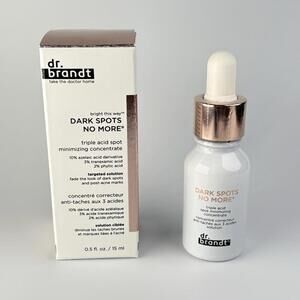 DR.BRANDT Dark Spots No More Triple Acid‎ Spot Minimizing Concentrate 0.5oz